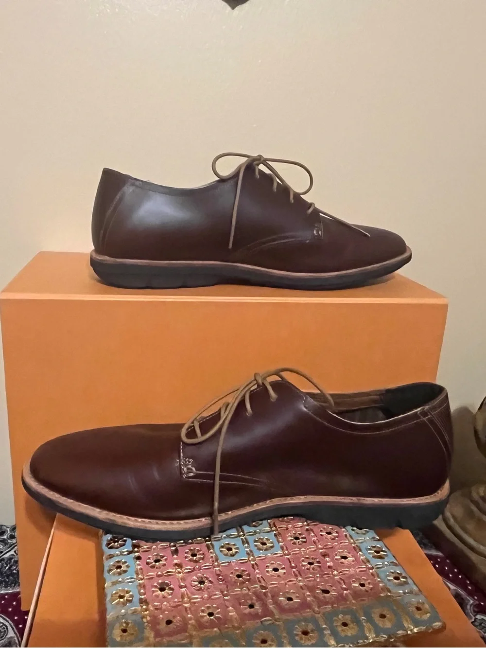 Timberland EK Kempton Men’s Brown Oxford Shoes Sz 11  #9006B.